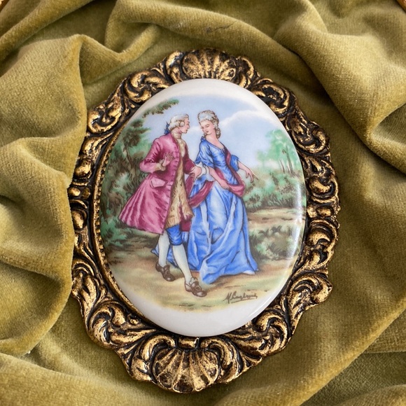 Set of two Goodman-Dean Scott vintage wall hangings - Picture 2 of 9